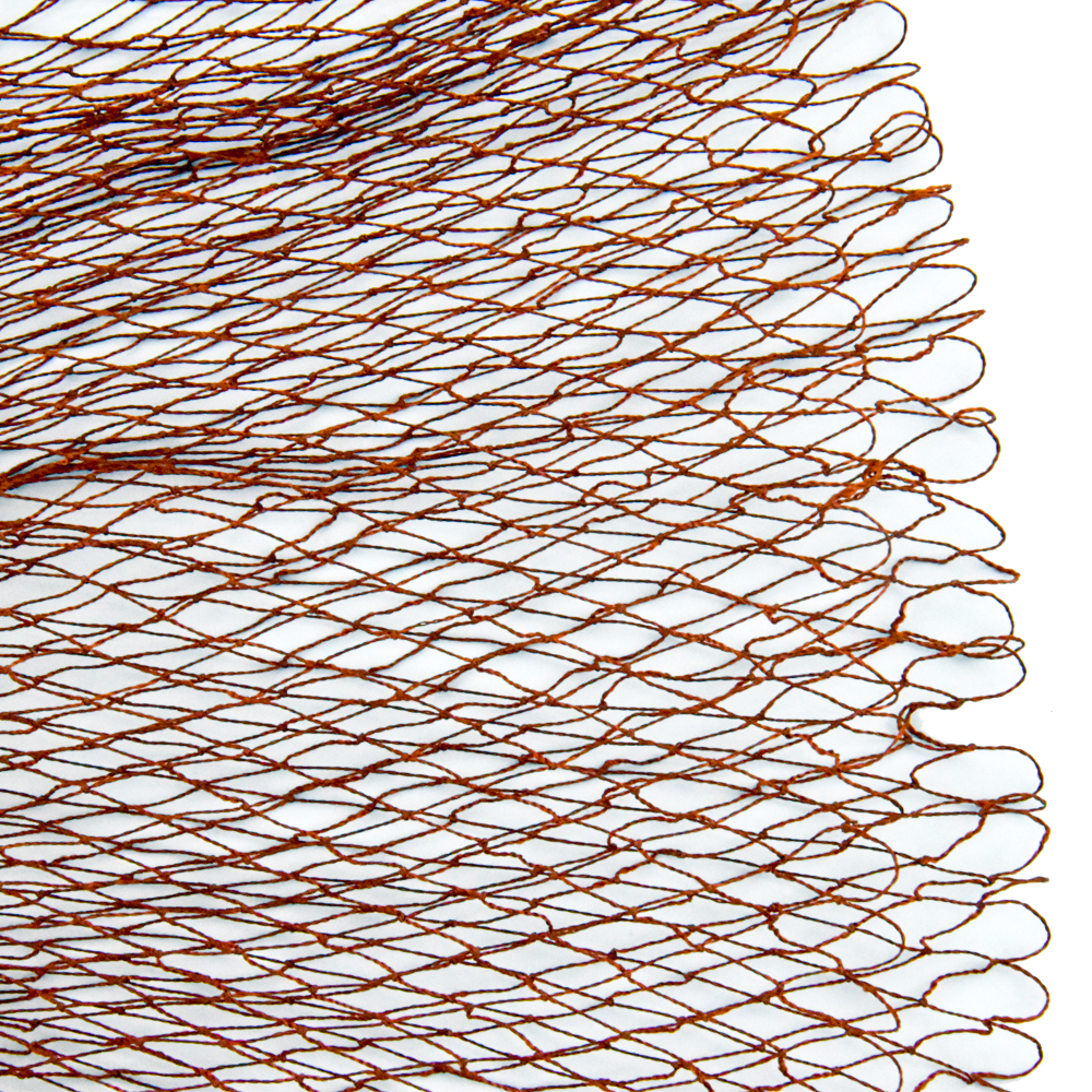 Νάιλον Δίχτυ Ύφασμα Μαύρο Δίχτυ με Κόμπους Διχτυωτό Μπαλκόνι Περιστέρι