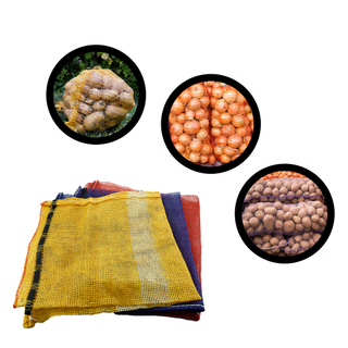 Τσάντα συσκευασίας PP Potatoes Woven Mesh Bag 50kg για συσκευασία κρεμμυδιών