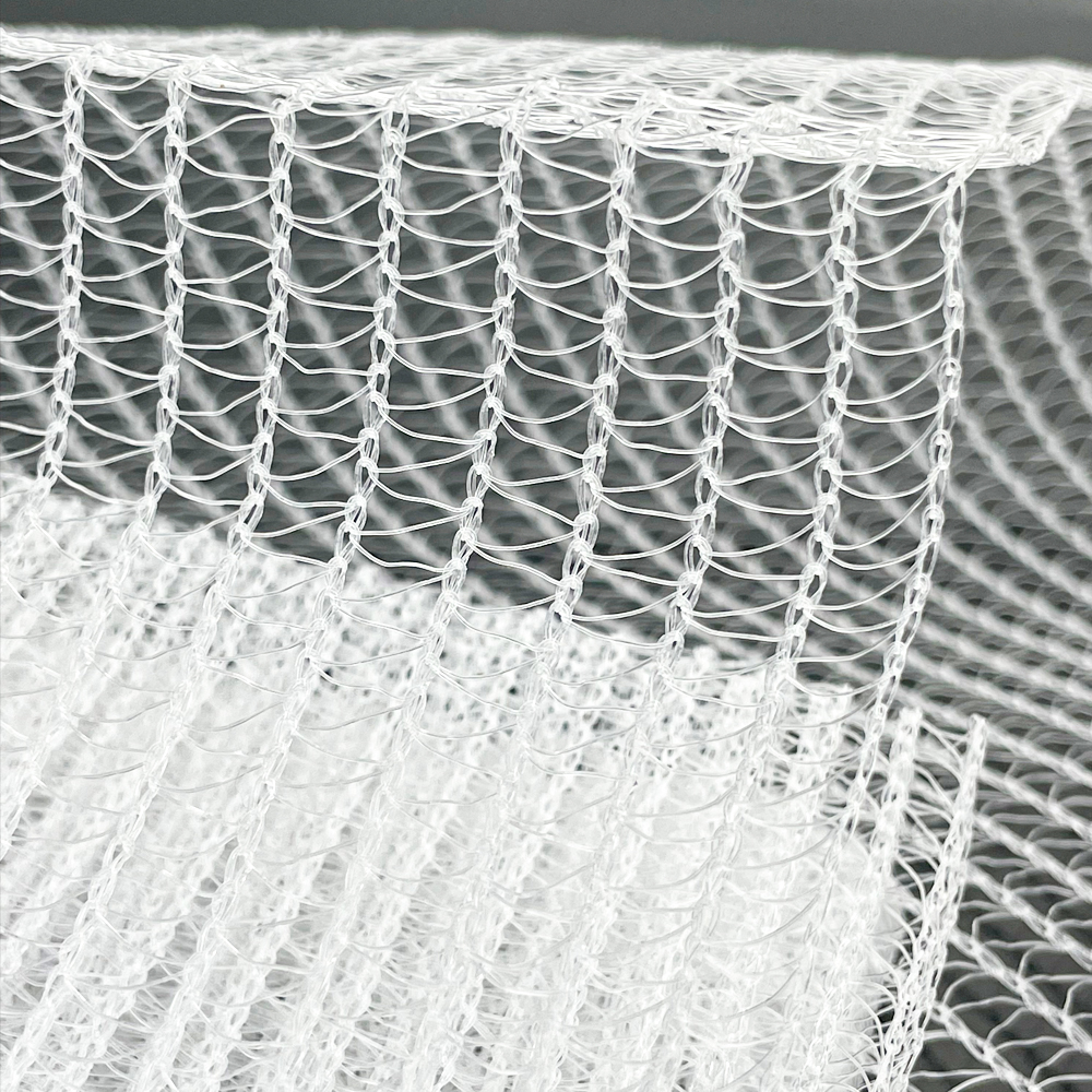 Γεωργικό HDPE Πλαστικό Αντιχαλαζικό Διχτυωτό Δίχτυ Λευκό Χαλαζοβόλο Δίχτυ 