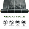 Black Control Vegetation Weed Mat Ground Cover Protection Plant Growth