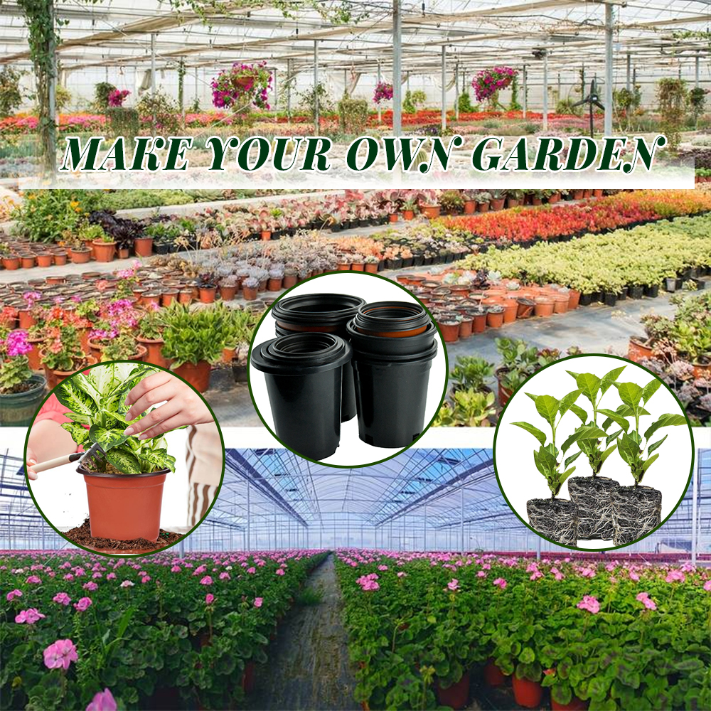 Plastic Plant Nursery Pots Seed Starting Pots For Plant Χονδρική