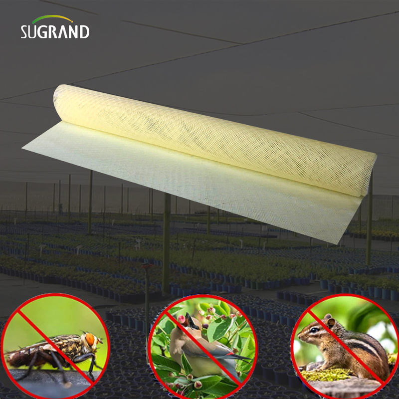 Agriculture HDPE Plastic Anti Insect Mesh Insect Proof Net