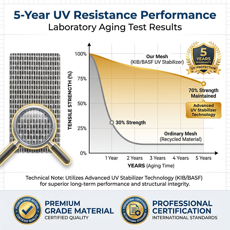 Δίχτυ για έντομο με προστασία UV