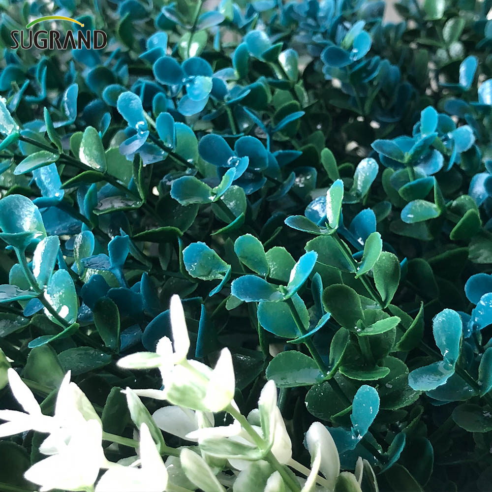 Προσαρμοσμένο τεχνητό ψεύτικο φύλλο κισσού Διακοσμητικό πλέγμα φράχτη Πράσινα ψεύτικα φύλλα 