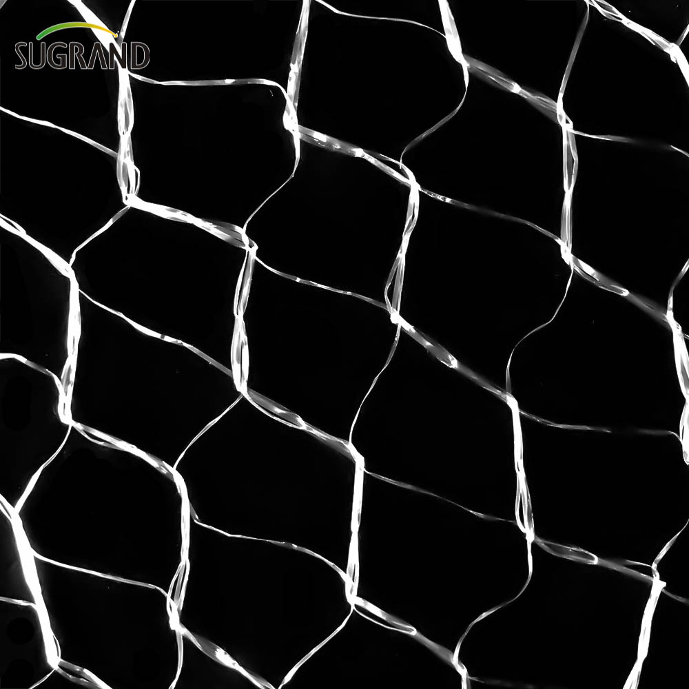 100% HDPE με UV Net Bale Wrap Hay Net Πλαστικό δίχτυ παλετών