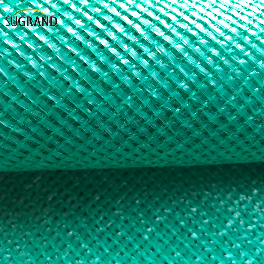 Hot έκπτωση 100% Virgin HDPE έξι βελόνων μονόταινια πράσινη σκιά δίχτυ