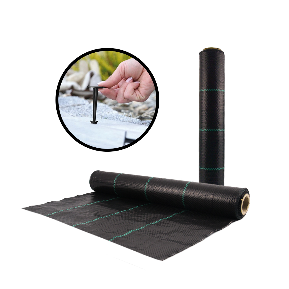 Factory Hot Sale Black Weed Mat Mat Ground Cover for Blueberry Laying