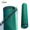 80GSM 2 βελόνες Πράσινη Ταινία HDPE Δίχτυ σκίασης