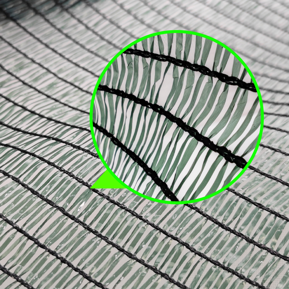 Factory Direct Tape+tape Garden Μαύρο Πράσινο Δίχτυ σκιάς