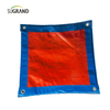 Πορτοκαλί και μπλε UV προστατεύει πλαστικό PE Tarpaulin Γεωργία Βιομηχανική κάλυψη κατασκευαστές